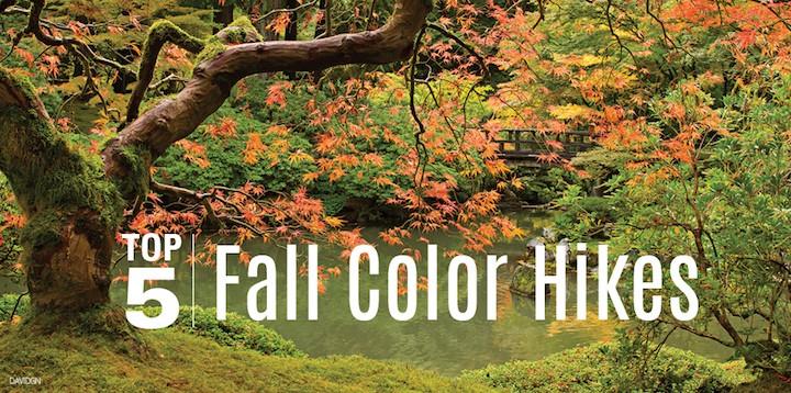 Top 5 Fall Color Hikes